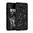 Silikon Hülle Handyhülle und Kunststoff Schutzhülle Tasche Vorder und Rückseite 360 Grad Bling-Bling für Samsung Galaxy S10 5G Schwarz