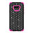 Silikon Hülle Handyhülle und Kunststoff Schutzhülle Tasche Vorder und Rückseite 360 Grad Bling-Bling U01 für Samsung Galaxy Note 9 Pink