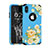 Silikon Hülle Handyhülle und Kunststoff Schutzhülle Tasche Vorder und Rückseite 360 Grad für Apple iPhone X Blau