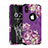 Silikon Hülle Handyhülle und Kunststoff Schutzhülle Tasche Vorder und Rückseite 360 Grad für Apple iPhone Xs Max Violett