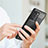 Silikon Hülle Handyhülle und Kunststoff Schutzhülle Tasche Vorder und Rückseite 360 Grad Ganzkörper R01 für Samsung Galaxy Note 20 5G Schwarz