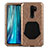 Silikon Hülle Handyhülle und Kunststoff Schutzhülle Tasche Vorder und Rückseite 360 Grad Ganzkörper R02 für Xiaomi Redmi Note 8 Pro Gold