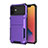 Silikon Hülle Handyhülle und Kunststoff Schutzhülle Tasche Vorder und Rückseite 360 Grad Ganzkörper R03 für Apple iPhone 12 Mini Violett
