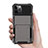 Silikon Hülle Handyhülle und Kunststoff Schutzhülle Tasche Vorder und Rückseite 360 Grad Ganzkörper R03 für Apple iPhone 12 Pro