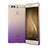 Silikon Hülle Ultra Dünn Schutzhülle Durchsichtig Farbverlauf für Huawei P9 Plus Violett