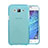 Silikon Hülle Ultra Dünn Schutzhülle Durchsichtig Transparent für Samsung Galaxy J5 SM-J500F Hellblau