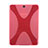 Silikon Hülle X-Line Schutzhülle Durchsichtig Transparent für Samsung Galaxy Tab S2 8.0 SM-T710 SM-T715 Rot