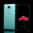 Silikon Schutzhülle Flip Tasche Durchsichtig Transparent für Huawei Honor 7 Hellblau