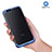 Silikon Schutzhülle Rahmen Tasche Durchsichtig Transparent für Xiaomi Mi Note 3 Blau