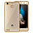 Silikon Schutzhülle Rahmen Tasche Durchsichtig Transparent Matt für Huawei Enjoy 5S Gold