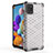 Silikon Schutzhülle Rahmen Tasche Hülle Durchsichtig Transparent 360 Grad Ganzkörper AM1 für Samsung Galaxy A21s