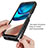 Silikon Schutzhülle Rahmen Tasche Hülle Durchsichtig Transparent 360 Grad Ganzkörper für Motorola Moto G42