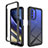 Silikon Schutzhülle Rahmen Tasche Hülle Durchsichtig Transparent 360 Grad Ganzkörper für Motorola Moto G51 5G