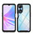 Silikon Schutzhülle Rahmen Tasche Hülle Durchsichtig Transparent 360 Grad Ganzkörper ZJ1 für Oppo A58 5G