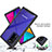 Silikon Schutzhülle Rahmen Tasche Hülle Durchsichtig Transparent 360 Grad Ganzkörper ZJ1 für Samsung Galaxy Note 20 Ultra 5G