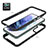 Silikon Schutzhülle Rahmen Tasche Hülle Durchsichtig Transparent 360 Grad Ganzkörper ZJ1 für Samsung Galaxy S22 Plus 5G