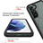 Silikon Schutzhülle Rahmen Tasche Hülle Durchsichtig Transparent 360 Grad Ganzkörper ZJ1 für Samsung Galaxy S22 Plus 5G
