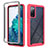 Silikon Schutzhülle Rahmen Tasche Hülle Durchsichtig Transparent 360 Grad Ganzkörper ZJ3 für Samsung Galaxy S20 Lite 5G Pink