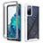 Silikon Schutzhülle Rahmen Tasche Hülle Durchsichtig Transparent 360 Grad Ganzkörper ZJ3 für Samsung Galaxy S20 Lite 5G Weiß
