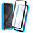 Silikon Schutzhülle Rahmen Tasche Hülle Durchsichtig Transparent 360 Grad Ganzkörper ZJ3 für Xiaomi Redmi 9AT
