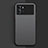 Silikon Schutzhülle Rahmen Tasche Hülle Durchsichtig Transparent für Vivo iQOO 9 5G Schwarz