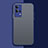 Silikon Schutzhülle Rahmen Tasche Hülle Durchsichtig Transparent M01 für Vivo iQOO 8 5G Blau