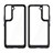 Silikon Schutzhülle Rahmen Tasche Hülle Durchsichtig Transparent M03 für Samsung Galaxy S21 5G