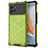 Silikon Schutzhülle Rahmen Tasche Hülle Durchsichtig Transparent M04 für Vivo iQOO 9 5G Grün