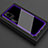 Silikon Schutzhülle Rahmen Tasche Hülle Durchsichtig Transparent Spiegel für Huawei Honor Play4 Pro 5G Violett