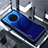 Silikon Schutzhülle Rahmen Tasche Hülle Durchsichtig Transparent Spiegel für Huawei Mate 30 Pro Blau