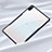 Silikon Schutzhülle Rahmen Tasche Hülle Durchsichtig Transparent Spiegel für Huawei MatePad 10.4 Schwarz