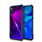 Silikon Schutzhülle Rahmen Tasche Hülle Durchsichtig Transparent Spiegel für Huawei Nova 5 Pro Blau