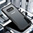 Silikon Schutzhülle Rahmen Tasche Hülle Durchsichtig Transparent Spiegel für Samsung Galaxy S10e Schwarz