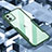 Silikon Schutzhülle Rahmen Tasche Hülle Durchsichtig Transparent Spiegel H01 für Apple iPhone 11 Grün