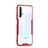 Silikon Schutzhülle Rahmen Tasche Hülle Durchsichtig Transparent Spiegel H01 für Huawei Nova 5T Rot