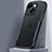 Silikon Schutzhülle Rahmen Tasche Hülle Durchsichtig Transparent Spiegel M01 für Apple iPhone 13