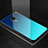 Silikon Schutzhülle Rahmen Tasche Hülle Durchsichtig Transparent Spiegel M01 für Huawei Mate 20 Blau