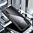 Silikon Schutzhülle Rahmen Tasche Hülle Durchsichtig Transparent Spiegel M02 für Xiaomi Mi 9 Lite Schwarz
