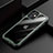 Silikon Schutzhülle Rahmen Tasche Hülle Durchsichtig Transparent Spiegel M03 für Apple iPhone 12 Mini