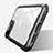 Silikon Schutzhülle Rahmen Tasche Hülle Durchsichtig Transparent Spiegel M04 für Apple iPhone 12 Pro Max