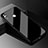 Silikon Schutzhülle Rahmen Tasche Hülle Durchsichtig Transparent Spiegel M04 für Huawei Honor V10 Lite Schwarz