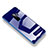 Silikon Schutzhülle Rahmen Tasche Hülle Durchsichtig Transparent Spiegel S01 für Samsung Galaxy S9 Plus Blau