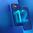 Silikon Schutzhülle Rahmen Tasche Hülle Durchsichtig Transparent WT1 für Apple iPhone 12 Blau