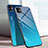Silikon Schutzhülle Rahmen Tasche Hülle Spiegel Farbverlauf Regenbogen für Apple iPhone 11 Blau