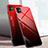 Silikon Schutzhülle Rahmen Tasche Hülle Spiegel Farbverlauf Regenbogen für Apple iPhone 11 Rot