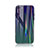 Silikon Schutzhülle Rahmen Tasche Hülle Spiegel Farbverlauf Regenbogen für Apple iPhone 8