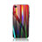 Silikon Schutzhülle Rahmen Tasche Hülle Spiegel Farbverlauf Regenbogen für Apple iPhone 8