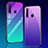 Silikon Schutzhülle Rahmen Tasche Hülle Spiegel Farbverlauf Regenbogen für Huawei Enjoy 9s
