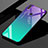 Silikon Schutzhülle Rahmen Tasche Hülle Spiegel Farbverlauf Regenbogen für Huawei Honor 8X Max Grün