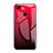 Silikon Schutzhülle Rahmen Tasche Hülle Spiegel Farbverlauf Regenbogen für Huawei Honor 9i Rot